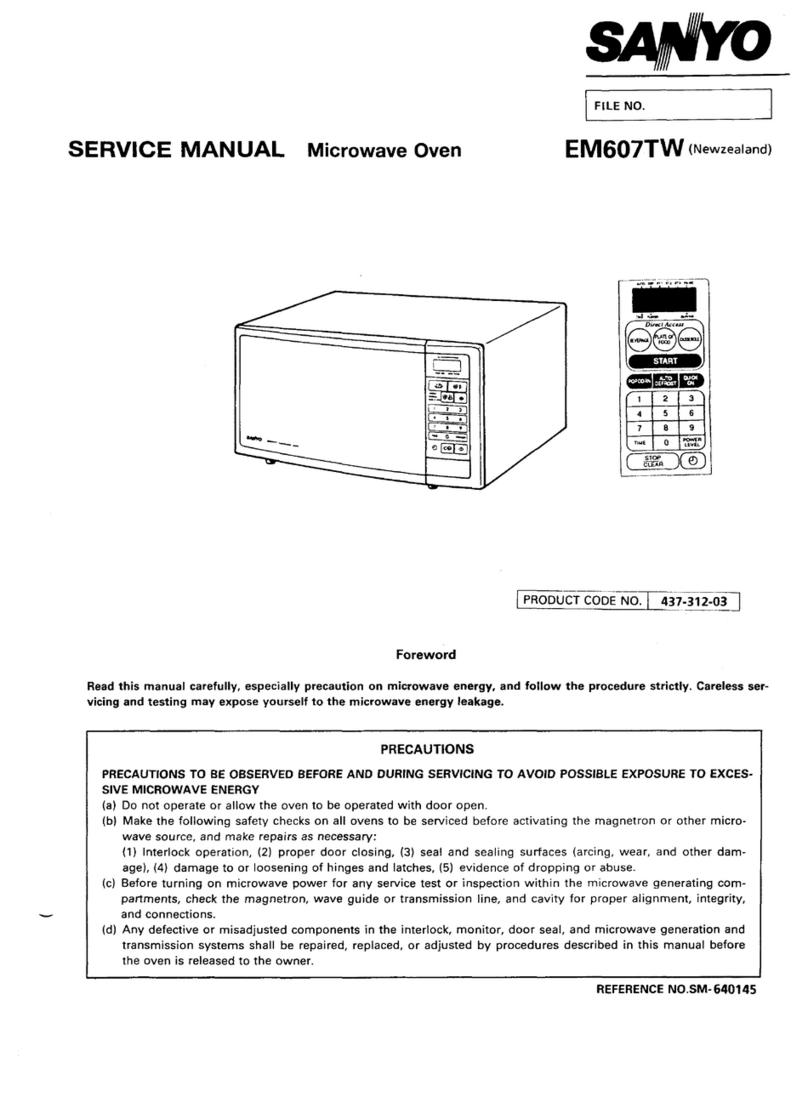Sanyo EM607TW User manual Sanyo EM607TW User manual