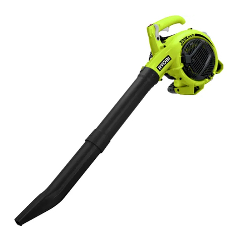 Ryobi RBV26G Operator's manual