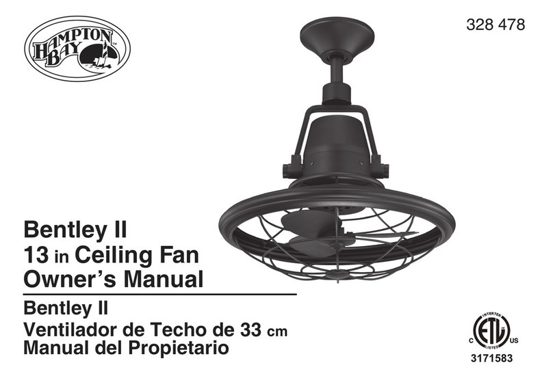 HAMPTON BAY Bentley II 328 478 User manual HAMPTON BAY Bentley II 328 478 User manual