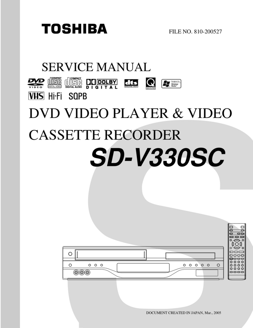 Toshiba SD-V330SC User manual