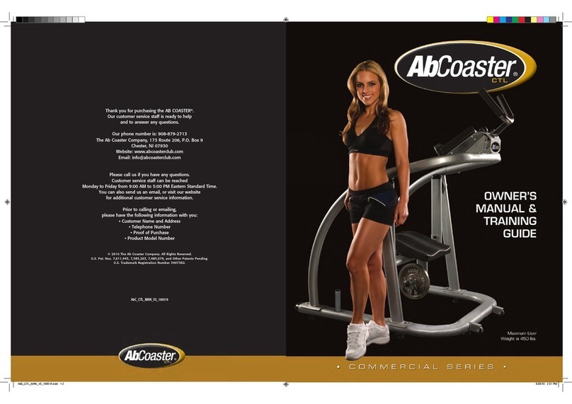 AbCoaster CTL owner's manual
