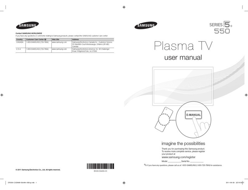 Samsung 550 Series user manual