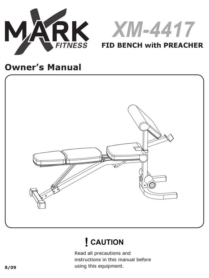 XMark Fitness XM-4417 owner's manual