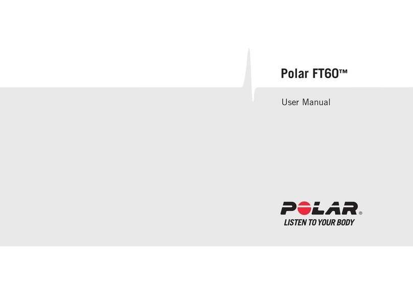 Polar Electro FT60 User manual