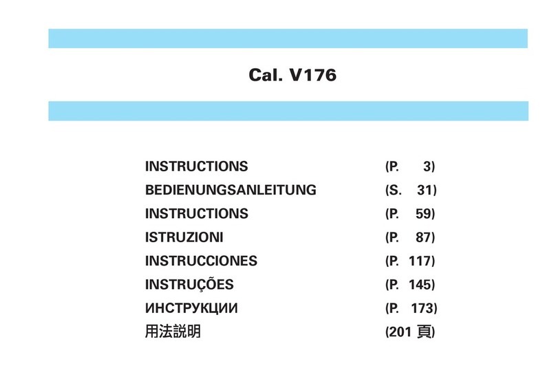 Seiko Cal. V17 instructions