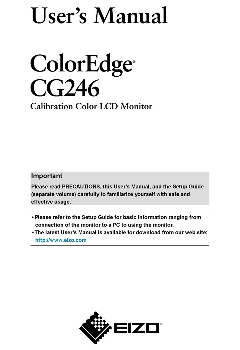 Eizo ColorEdge CG246 User manual