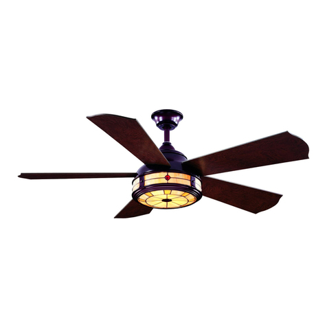 HAMPTON BAY Savona Tiffany User manual HAMPTON BAY Savona Tiffany User manual