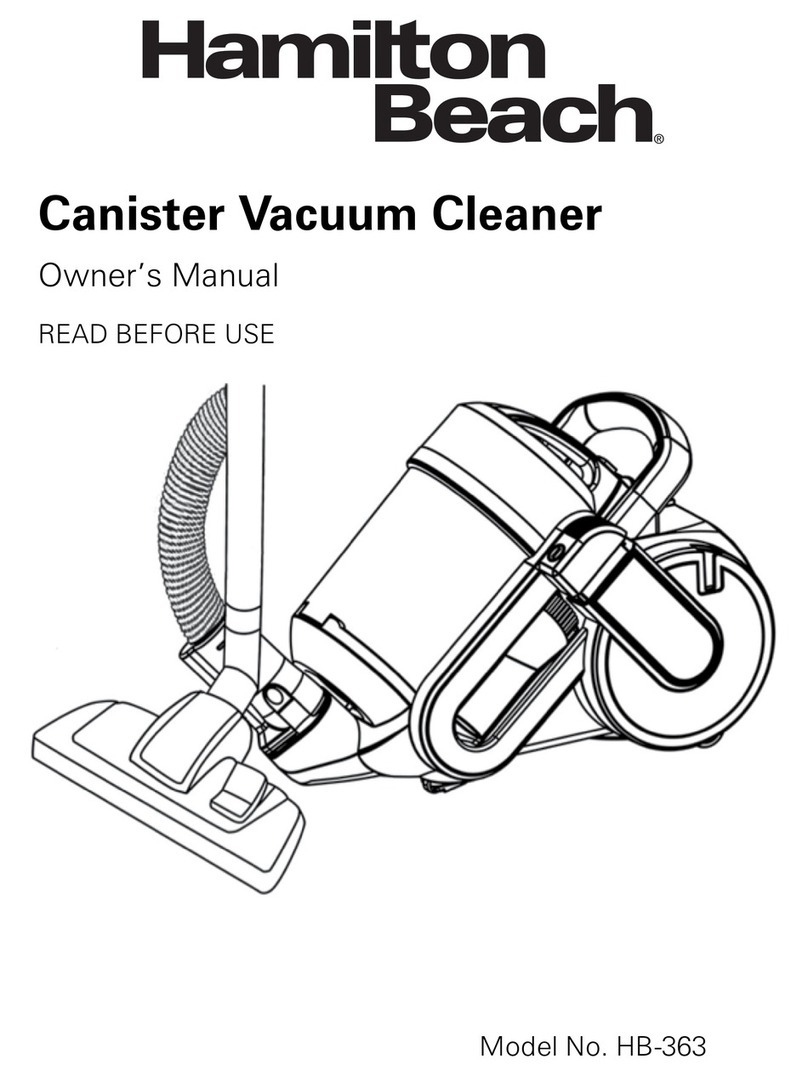Hamilton Beach HB-363 owner's manual