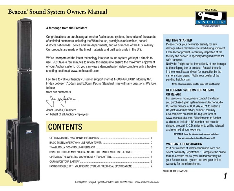 Anchor Beacon User manual Anchor Beacon User manual