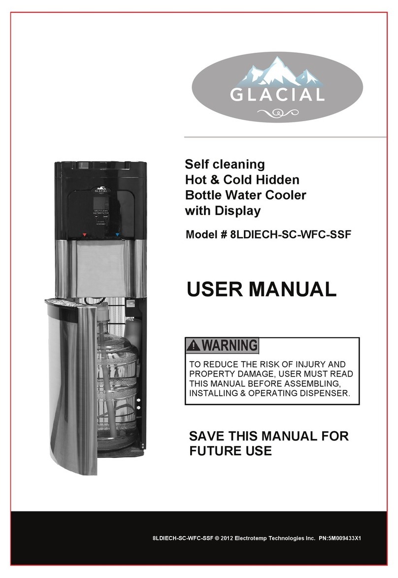 Glacial 8LDIECH-SC-WFC-SSF user manual