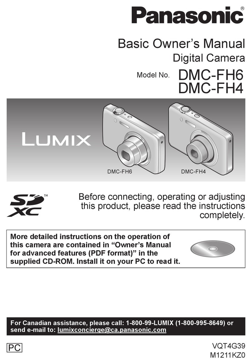 Panasonic Lumix DMC-FH6 User manual Panasonic Lumix DMC-FH6 User manual