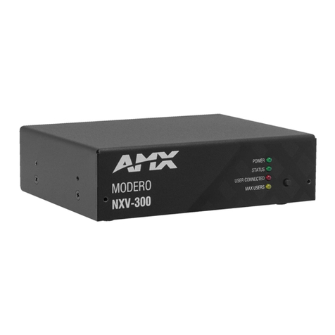 AMX Modero NXV-300 Parts list manual
