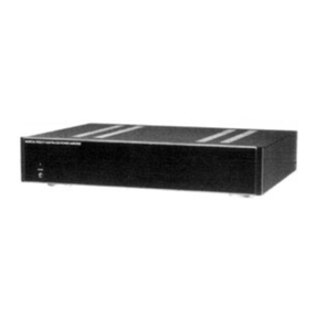 Musical Fidelity E30 Instructions for use