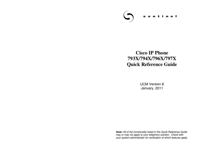 Cisco 793X User manual