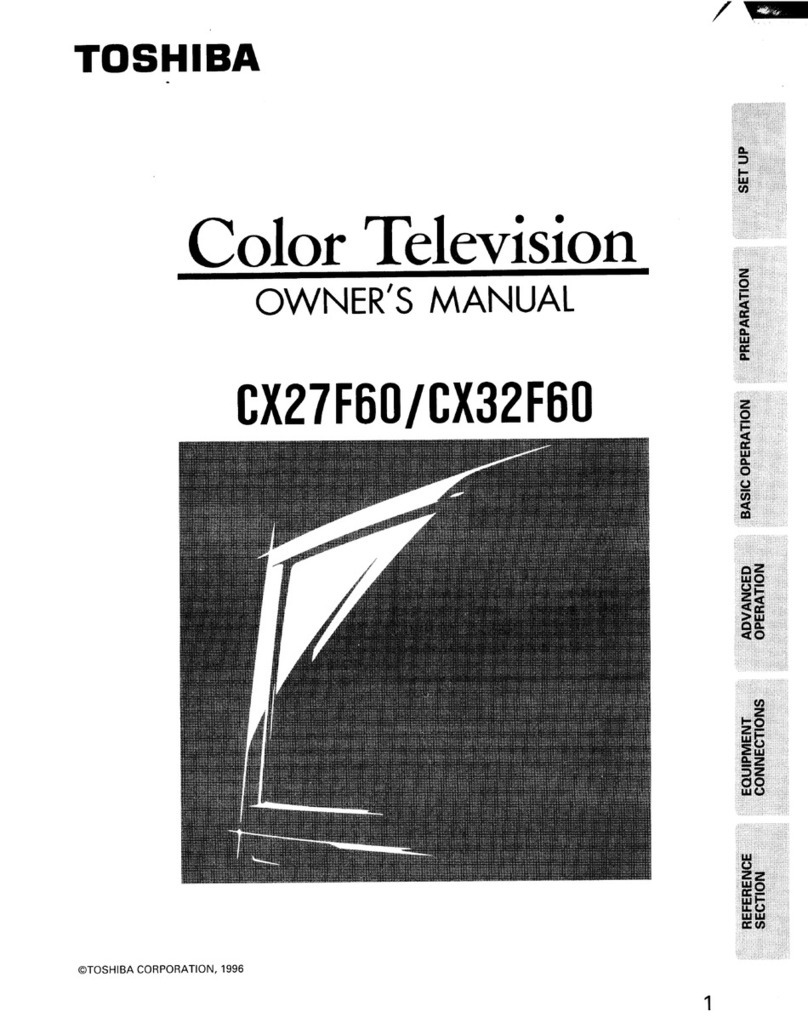Toshiba CX27F60 User manual