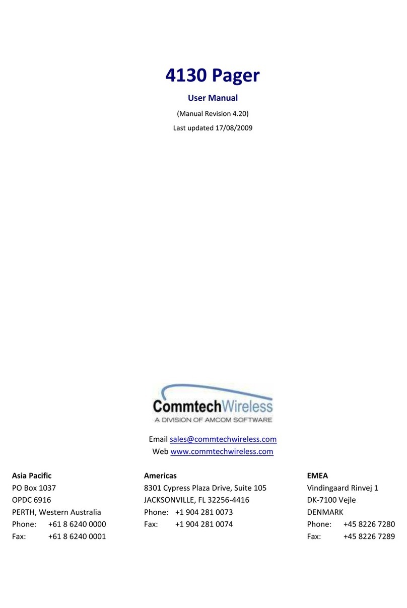 commtech wireless 4130 user manual