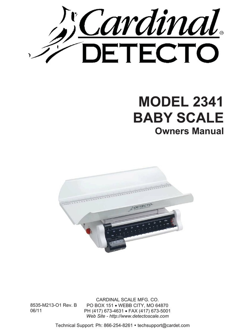 Cardinal 2341 owner's manual