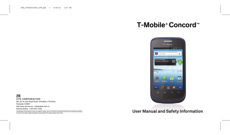 Zte Concord User manual