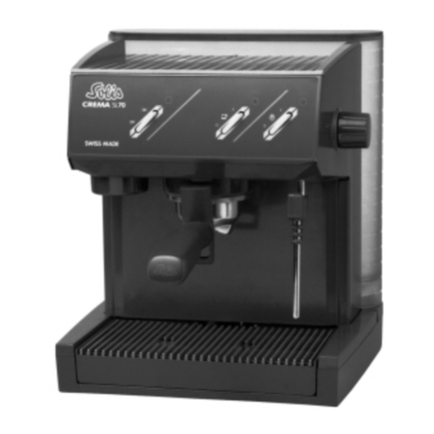 SOLIS CREMA SL 70 user manual