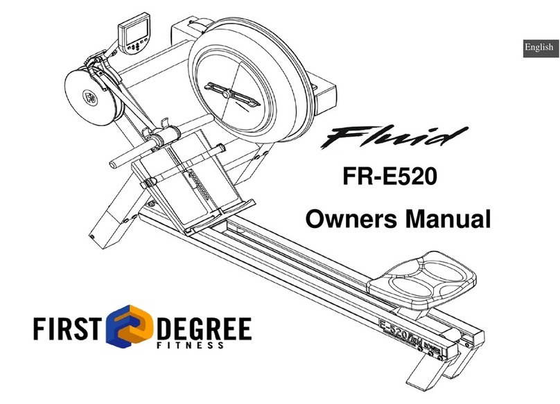 First Degree FR-E520 owner's manual