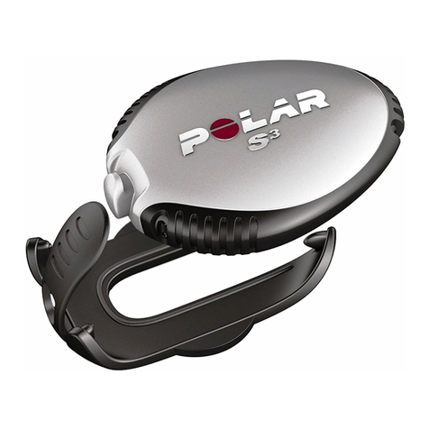 Polar Electro s3+ stride sensor user manual