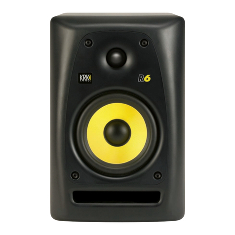 KRK R6 User manual