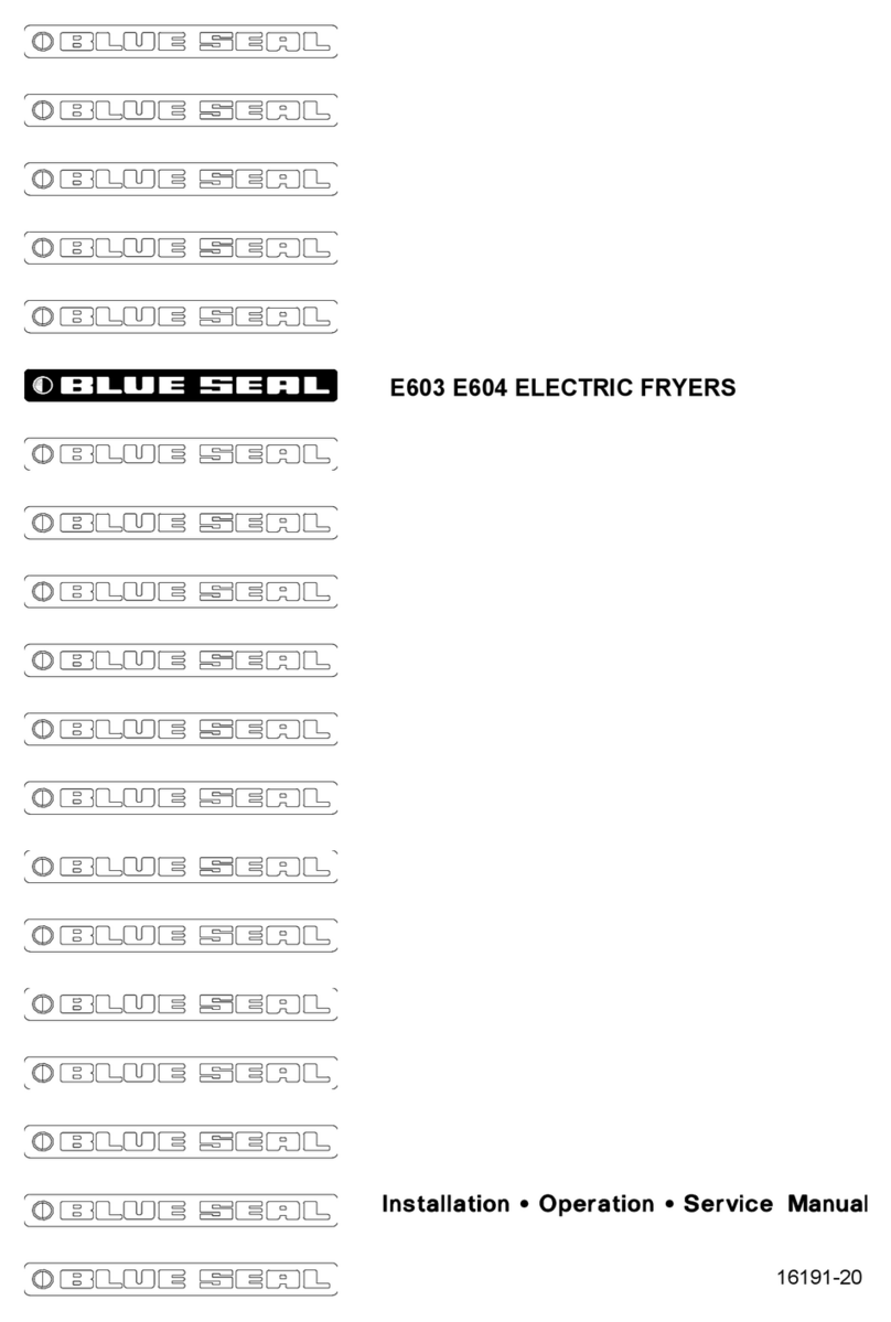 Blue Seal E603 owner's manual