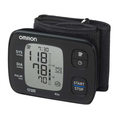 Omron RS6 User manual