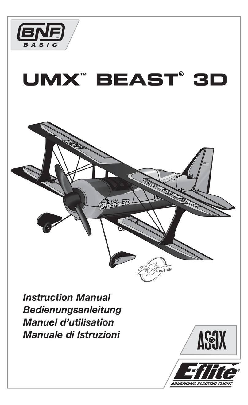 E-FLITE UMX BEAST 3D User manual