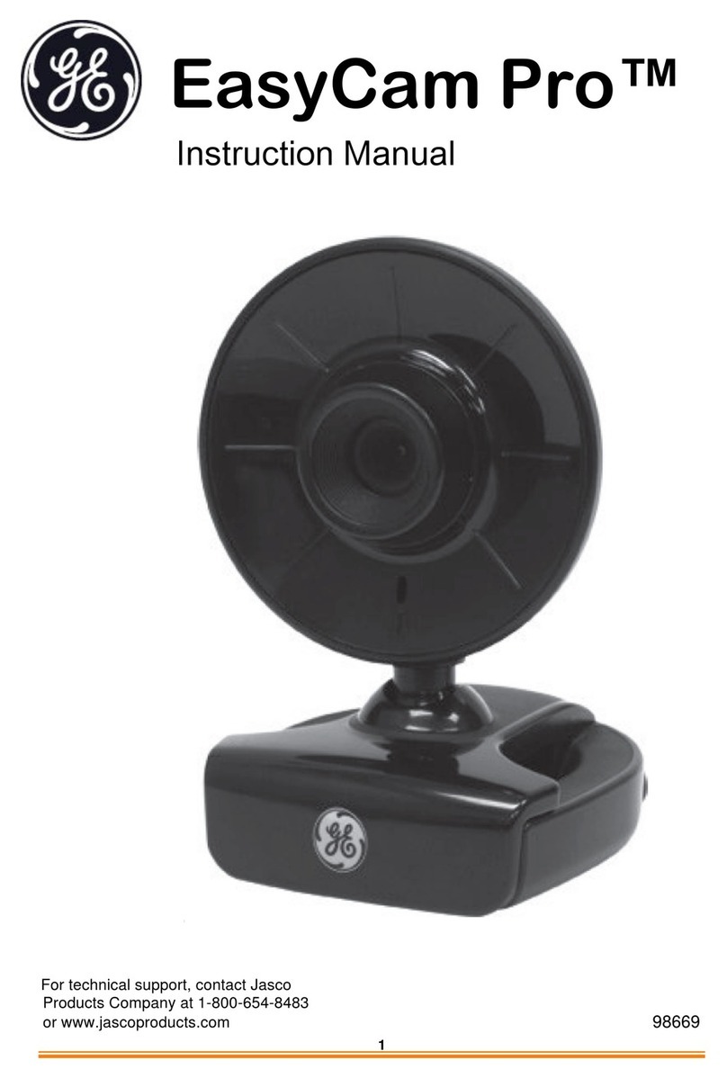 GE EasyCam Pro instruction manual