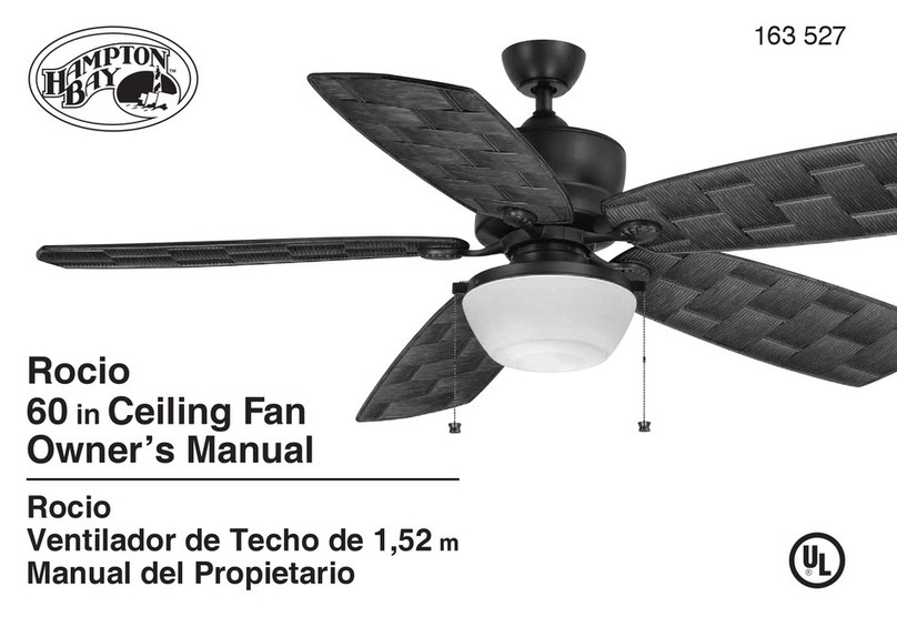 HAMPTON BAY Rocio owner's manual