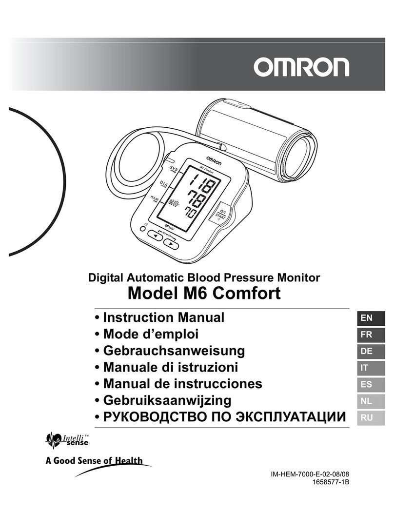Omron M6 Comfort User manual