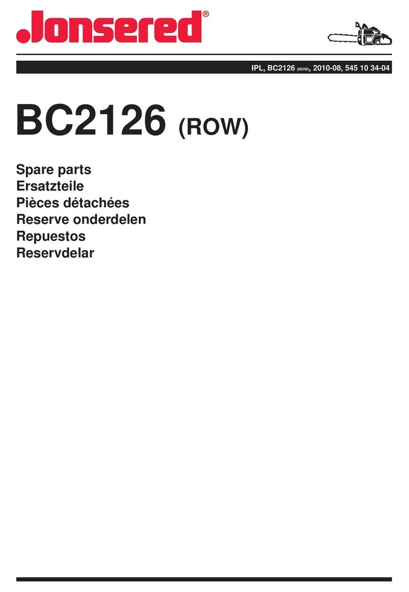 Jonsered BC2126 Guide