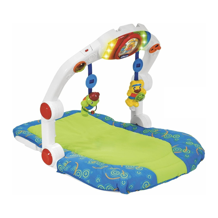 Chicco ERGO GYM BABY TRAINER manual