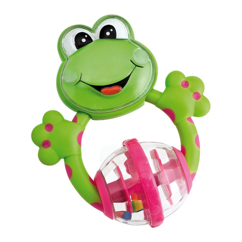 Chicco FUN TEETHING RATTLE manual Chicco FUN TEETHING RATTLE manual