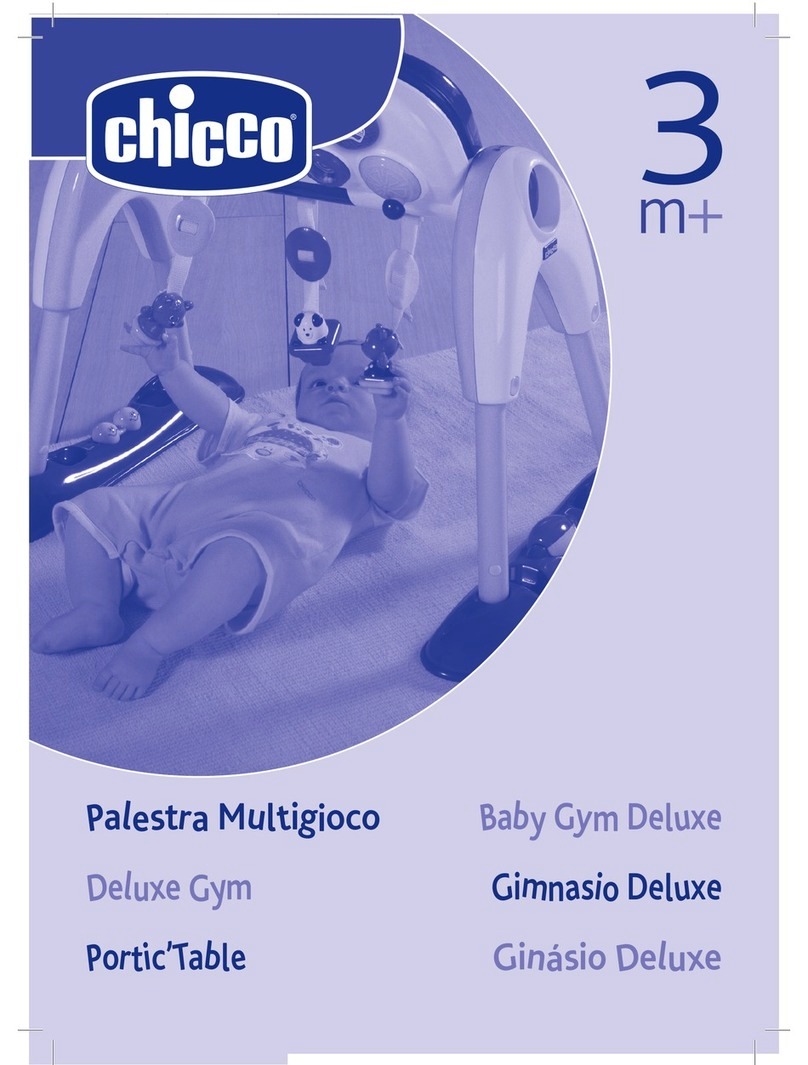 Chicco BABY GYM DELUXE manual Chicco BABY GYM DELUXE manual