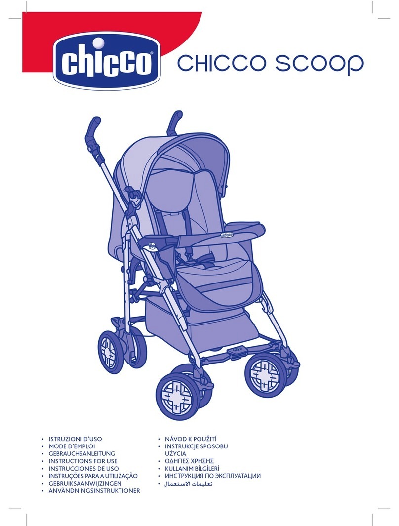 Chicco SCOOP - POUSSETTE User manual