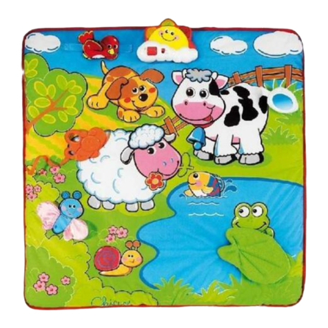Chicco SINGING ANIMALS PLAYMAT manual