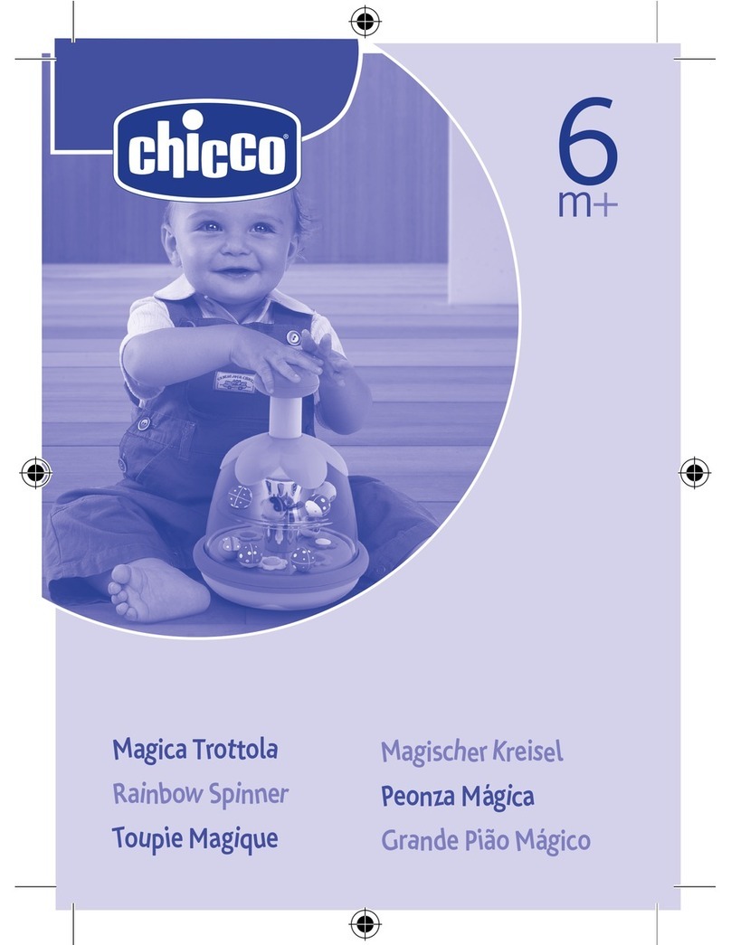 Chicco RAINBOW SPINNER User manual