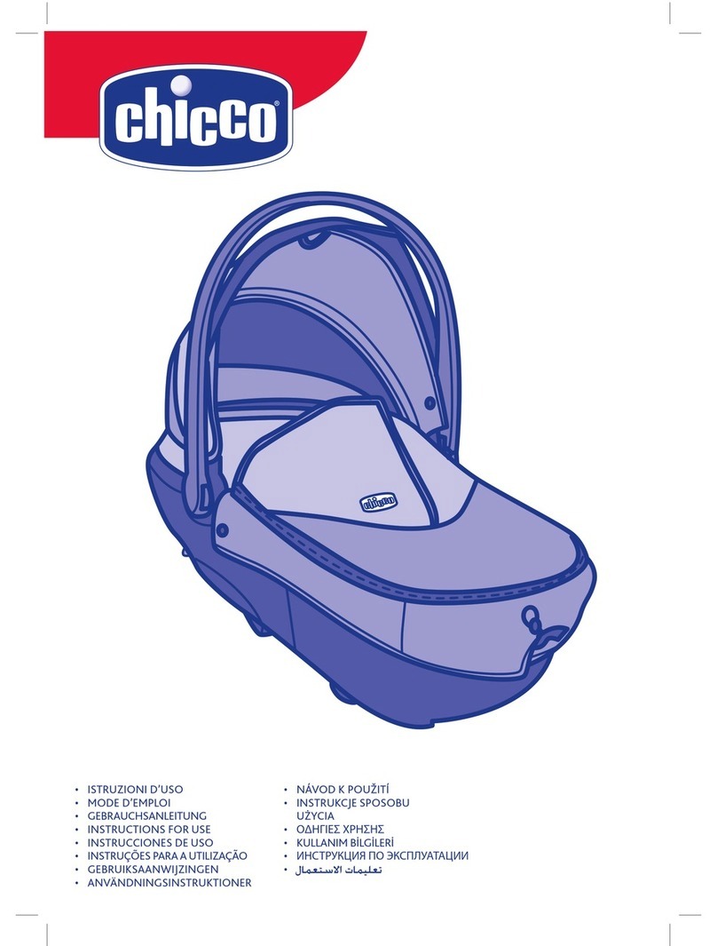 Chicco SCOOP - NACELLE manual