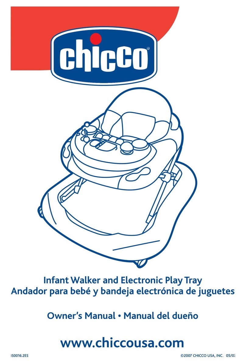 Chicco PLAY TRAY User manual