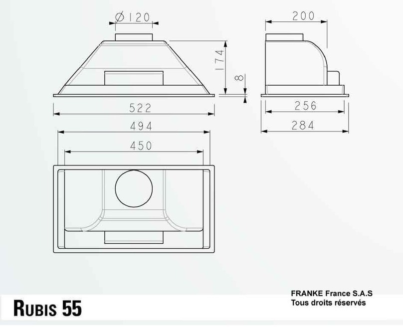 ROBLIN RUBIS 55 Dimensions