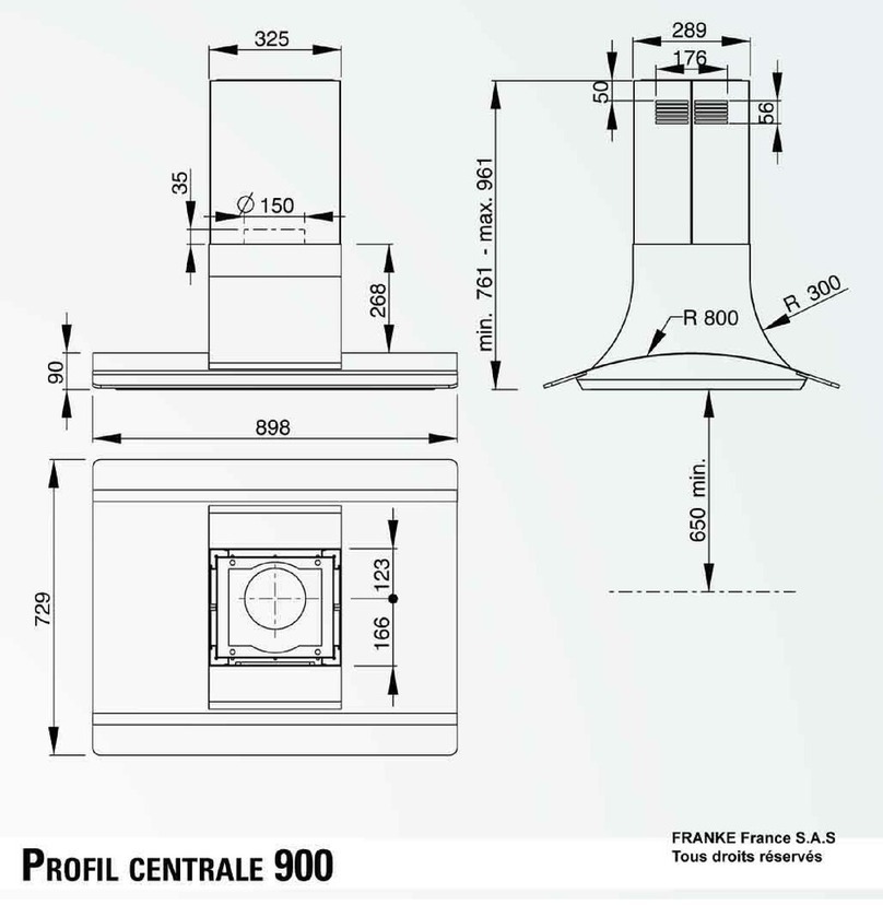 ROBLIN PROFIL CENTRALE 900 User guide