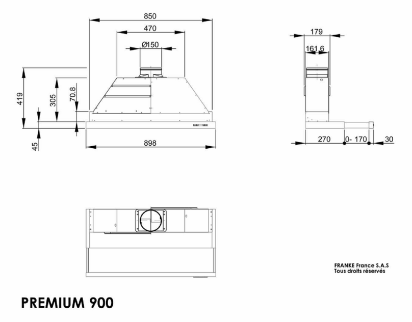 ROBLIN PREMIUM 900 Dimensions