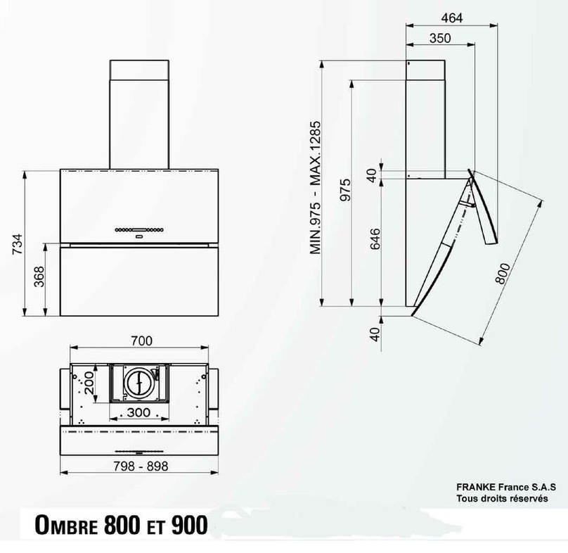 ROBLIN OMBRE 800 User guide