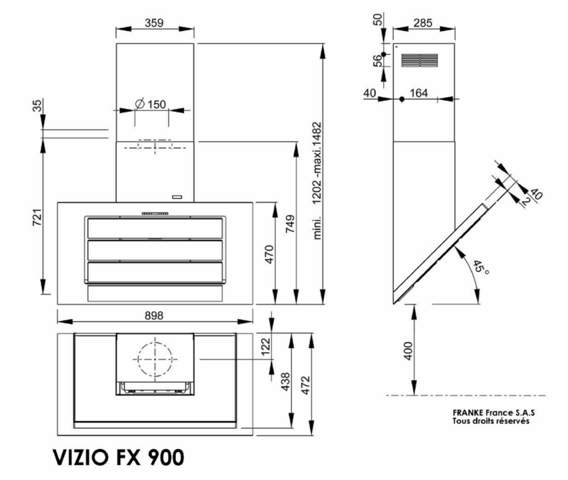 ROBLIN VIZIO FX 900 - DIMENSIONS 2 Dimensions