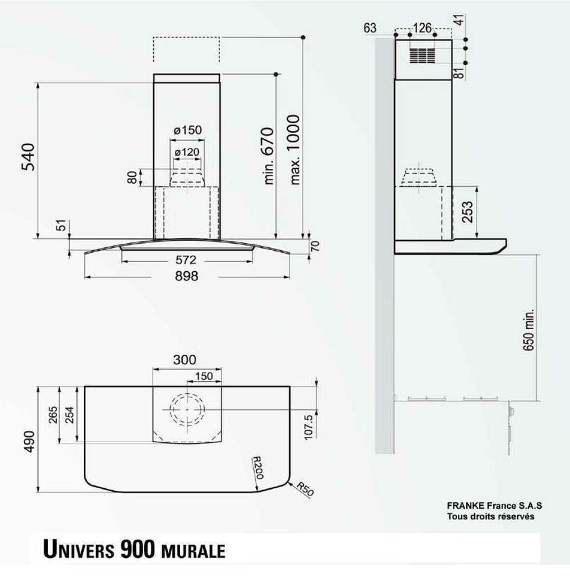 ROBLIN UNIVERS 900 MURALE User guide