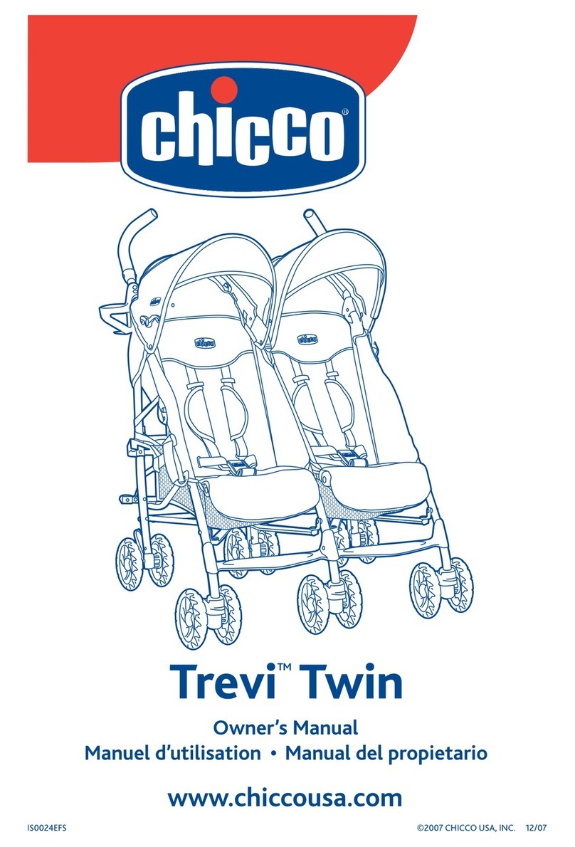 Chicco TREVI TWIN User manual Chicco TREVI TWIN User manual