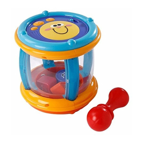 Chicco SHAPES AND SOUNDS TAMBOURINE User manual