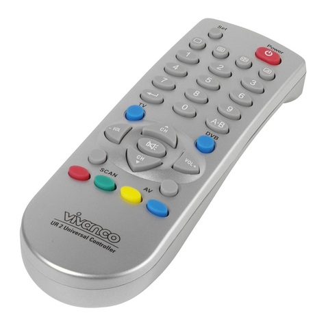 Vivanco UR 2 - DEVICE BRAND CODE LIST User manual Vivanco UR 2 - DEVICE BRAND CODE LIST User manual